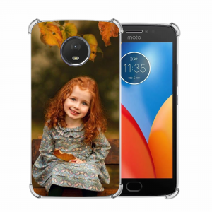 Capinha de Celular Motorola Moto E4 Plus PS Transparente 8,3x15,8 cm 4x0 Sem Revestimento Personalizado 