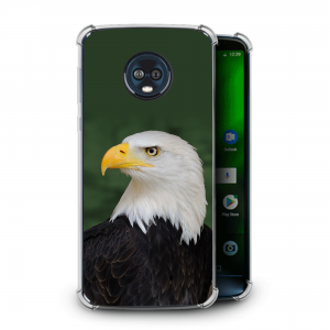 Capinha de Celular Motorola Moto G8 Plus PS Transparente 8,5x17 cm 4x0 Sem Revestimento Personalizado 