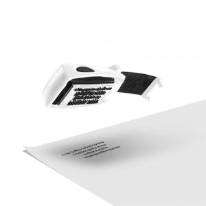 Carimbo Colop Stamp Mouse 20 Plástico 1,4x3,8 cm 1x0 Sem Revestimento Personalizado / Branco 