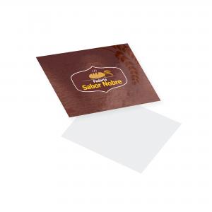 Postal Papel Cartão 250g/m² 10,5x14,8 cm 4x0 Verniz Total Brilho Frente e Verso Corte Reto 