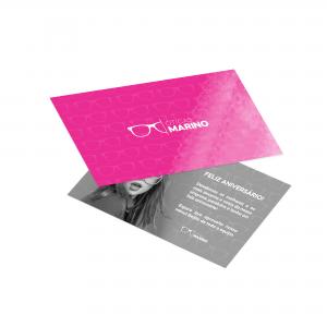 Postal Papel Cartão 300g/m² 8,8x14,8 cm 4x1 Verniz Total Brilho Frente Corte Reto 